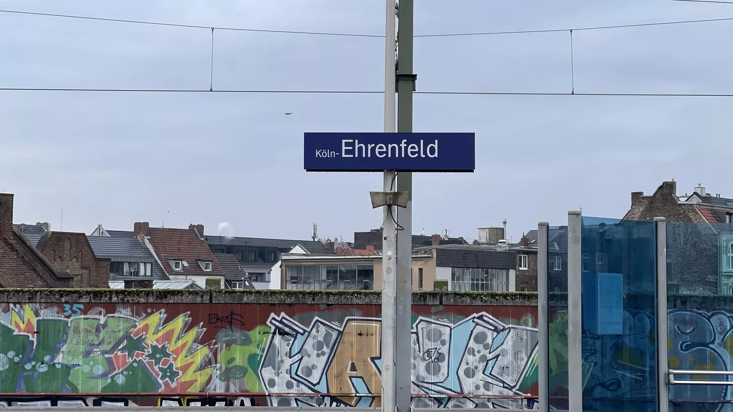 Köln-Ehrenfeld Bahnhofsschild
