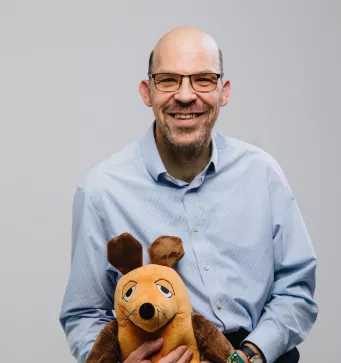 Alexander Hochenedel mit Maus