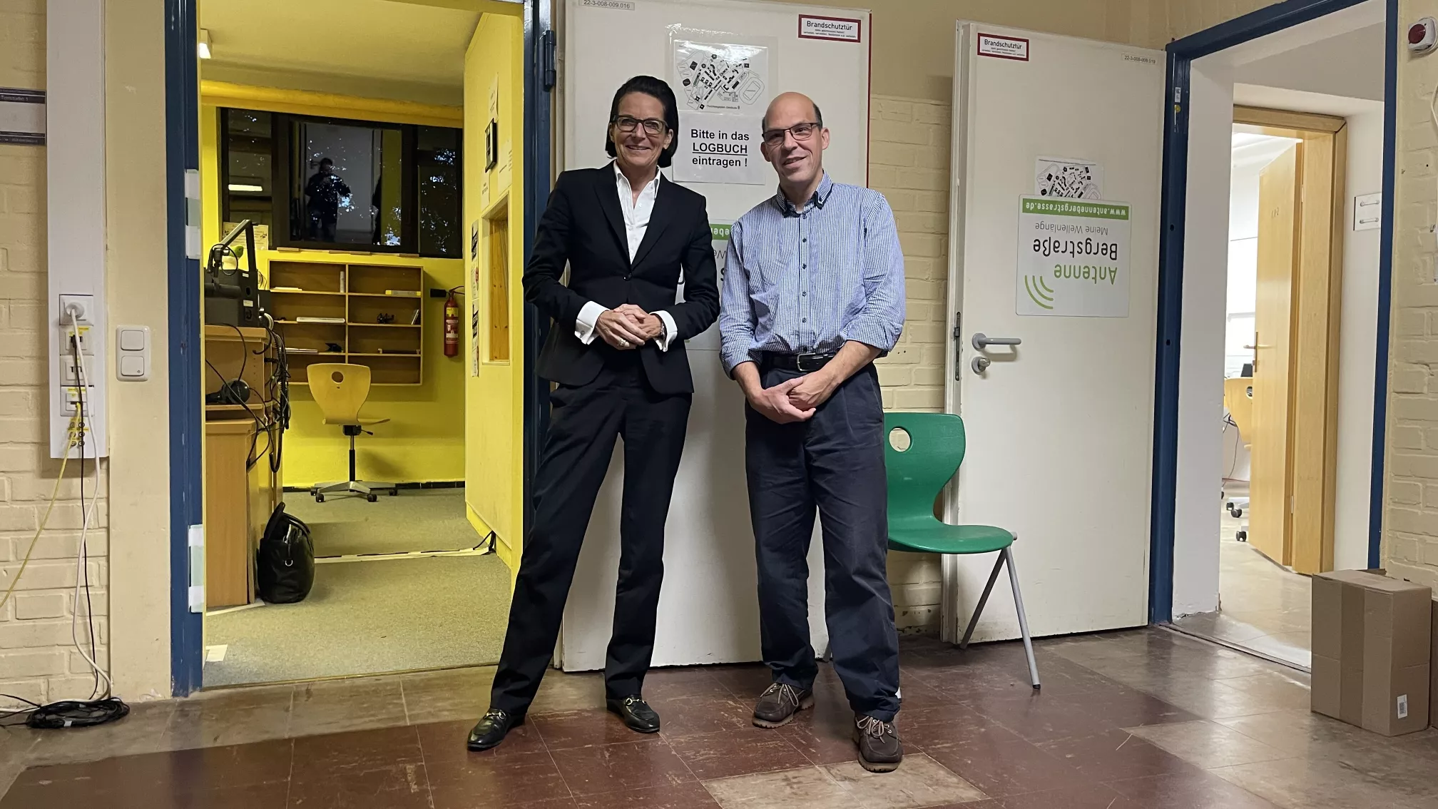 Frau Caroline von Kretschmann und Alexander Hochenedel