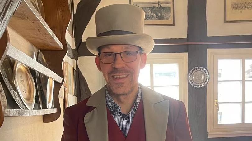 Alexander Hochenedel im Kostüm